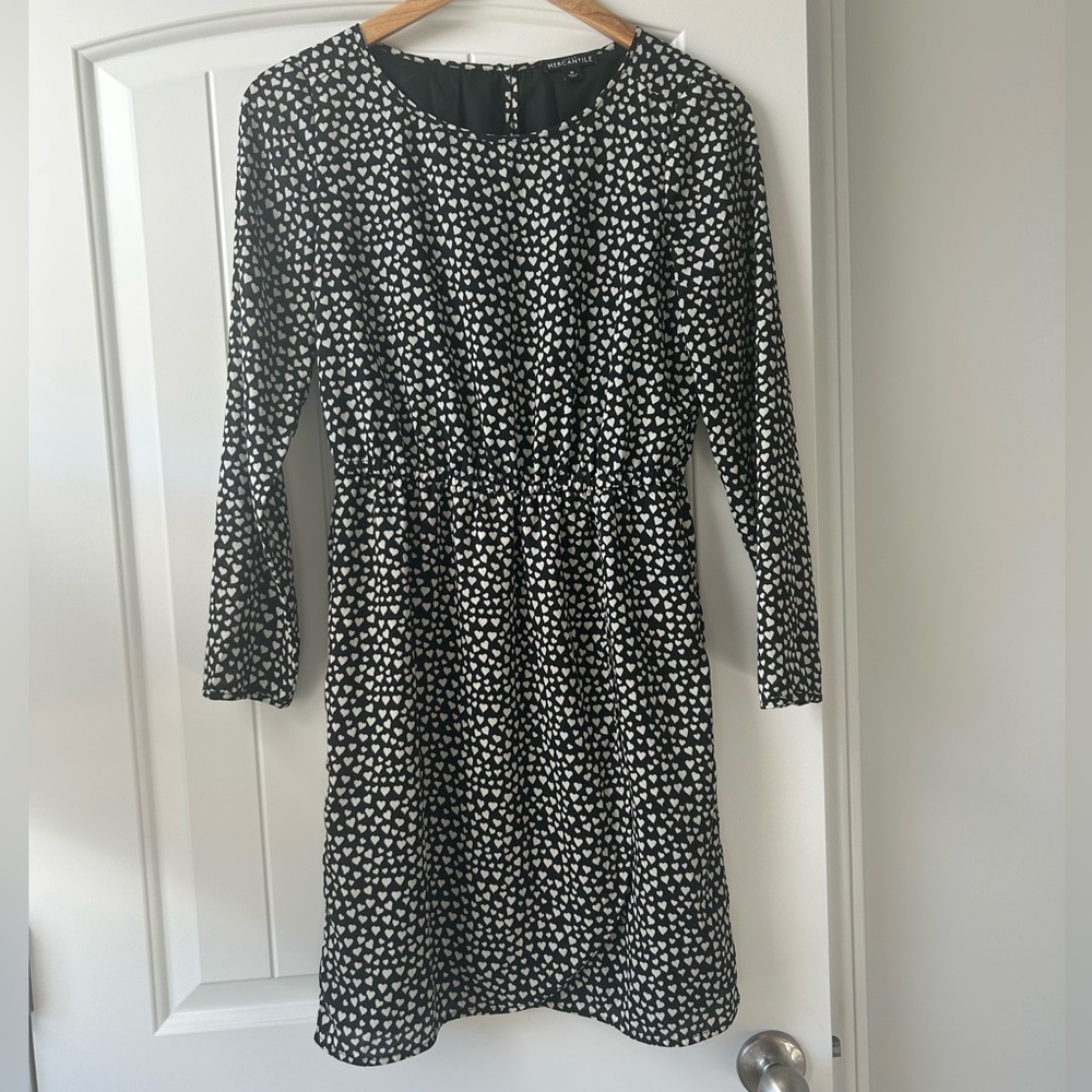 NWOT Women’s J Crew Black Tulip Hem Dress - Size 0